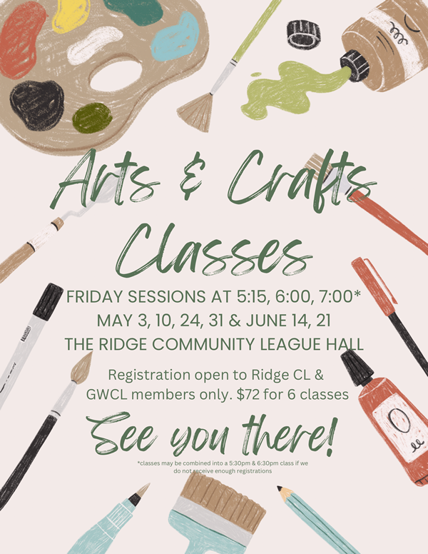 Arts and Crafts class